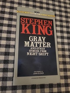 Gray Matter and Night Shift by Stephen King 1993 Audio Cassette Abridged edit