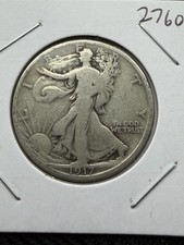 1917 Walking Libert Half Dollar - As Shown! (#2760)