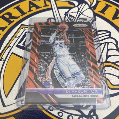 2018-19 Panini Prizm De'Aaron Fox Sacramento Kings Tiger Stripe