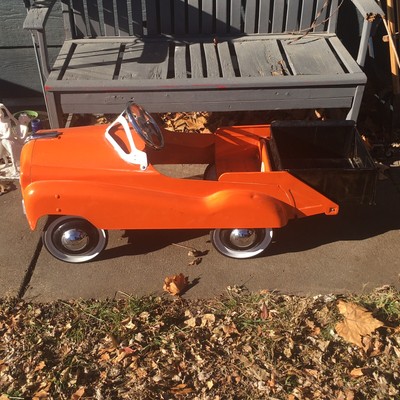 Vintage Murray Jet Flow Dump Truck Pedal Car Burns Novelty And Toy Co
