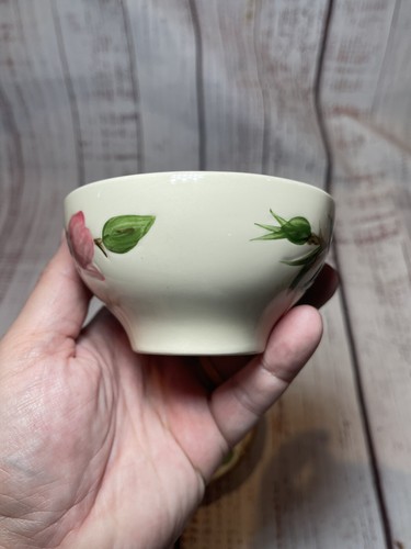 Set Of 4 Franciscan Earthenware Desert Rose Tea Cup Coffee Mug & Saucer 1953-58 - Picture 7 of 14