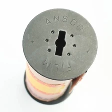 EMPTY Kodak/Ansco Metal 116 Roll Film Spool with Backing Paper - Respooling