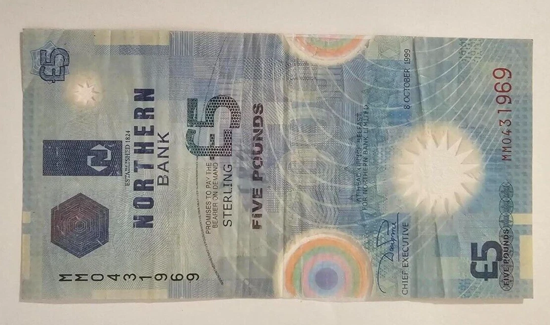 Plastic Northern Irish Banknotes for sale | eBay UK