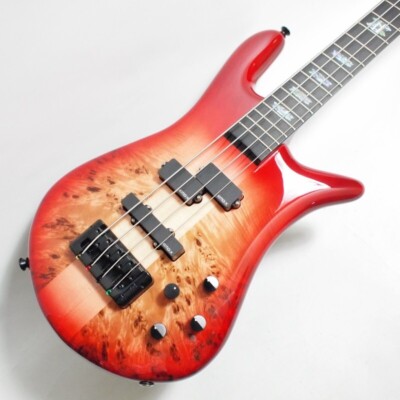 E-Bassgitarre Spector Euro 4 CST Natural Red Burst Gloss NB21891