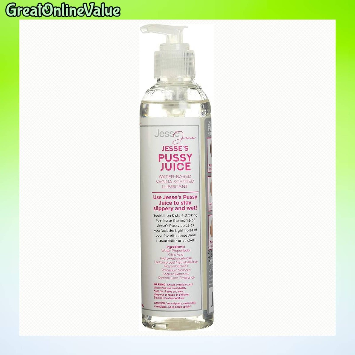 Pussy Juice Vaginal Scented Lube Realistic Pussy Gel Lotion Water Lubricant  | eBay
