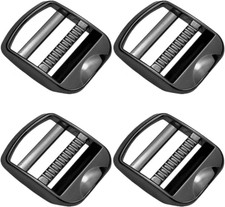 Zinc Alloy Buckles, Metal Ladder Lock Buckle Slider Adjustable for Backpack Stra