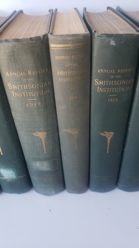 Annual Report of the Smithsonian Institute 1897, 1904,1915-1918,1922,1942, 1950 - Picture 4 of 19