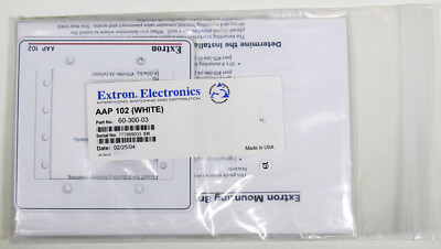 Extron AAP 102, White   NEW