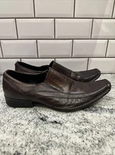 Rock Republic Brown Leather Loafers 73277 - Size 10 M