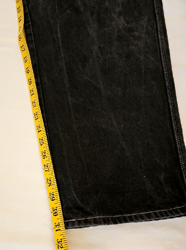 Vtg. Platinum FUBU Work Jean W42 L34 Muhammed Ali Jeans 5 Pockets Unworn ? - Picture 4 of 18