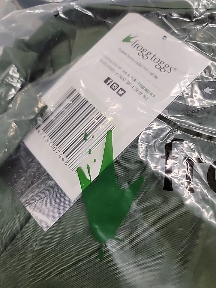 Frogg Toggs Storm часы куртка зеленый средний Sw62123-09 - Изображение 3 из 4