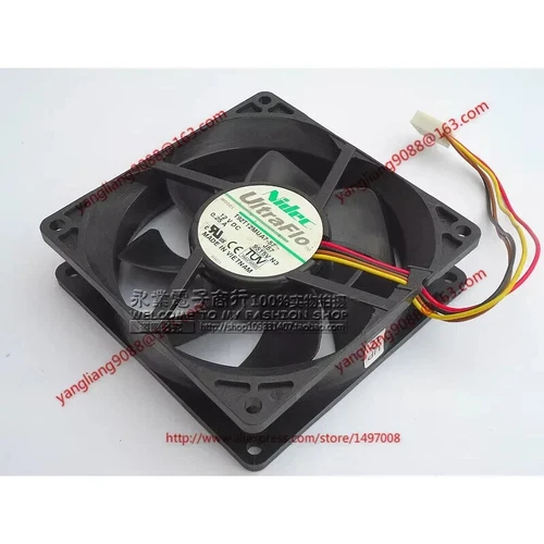 Nidec T92T12MUA7-57 J57 DC 12V 0.25A 90x90x25mm Server Cooling Fan