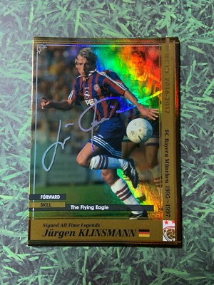 Jurgen Klinsmann / 2016 PANINI USA SOCCER / Silhouettes #/50 auto