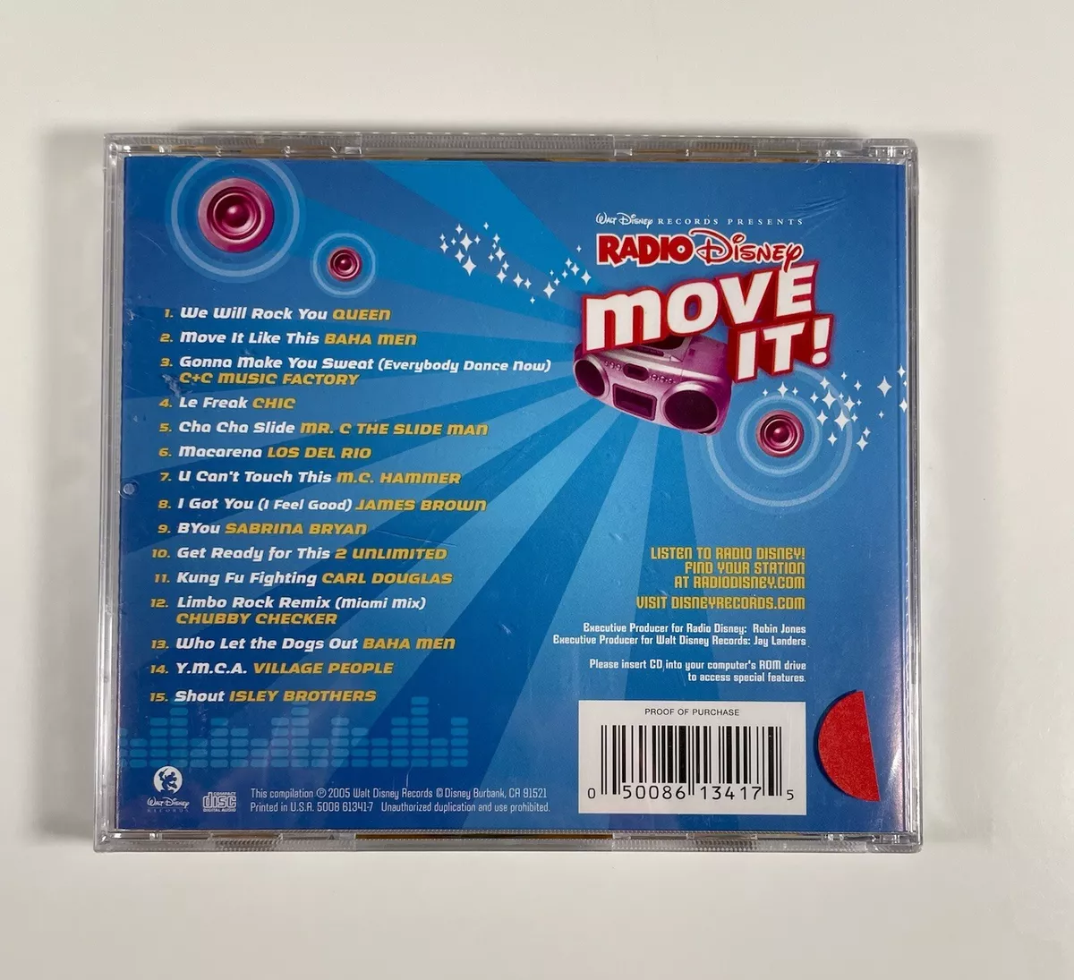 RADIO DISNEY Radio Disney Move It CD BRAND NEW STILL SEALED