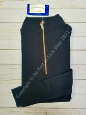 Tailored Sportsman ICEFIL Long Sleeve Ziptop Shirt -  Black/Rose Gold