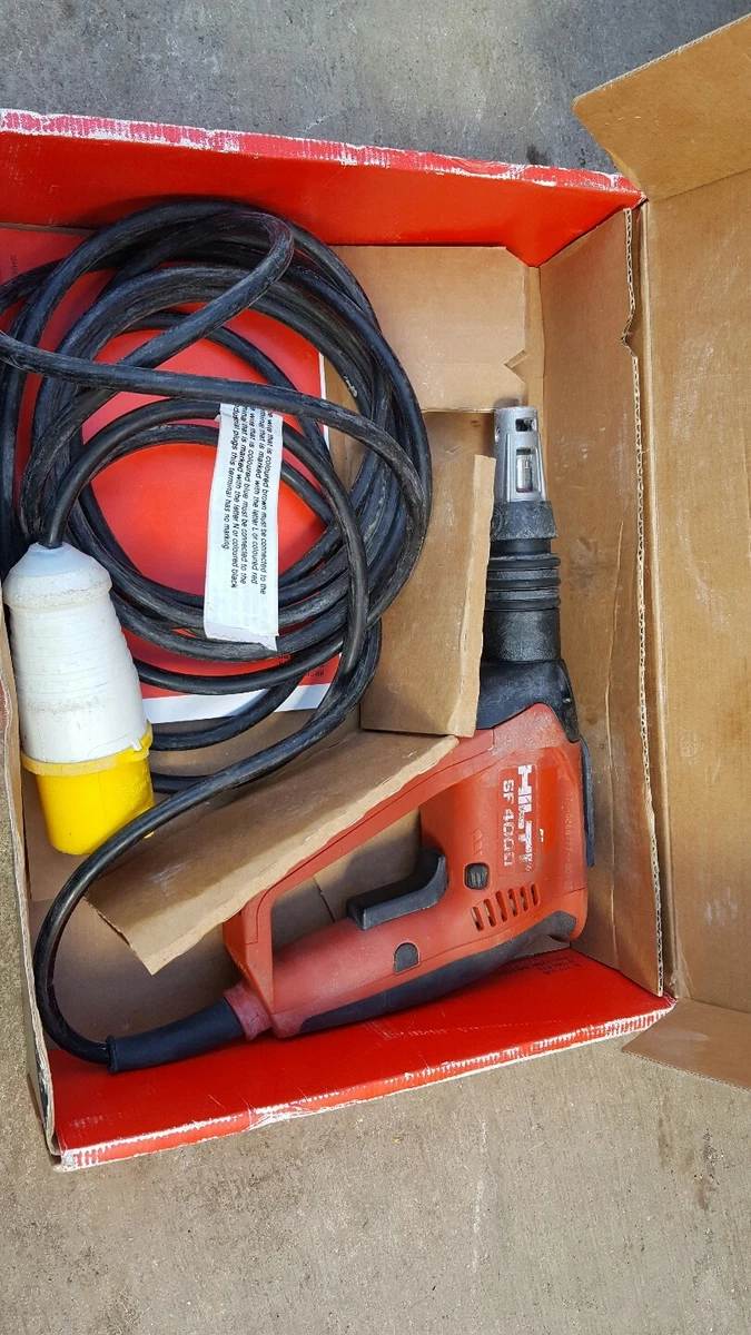 Hilti SF4000 And SMI 55 Plus Corded Drywall Autofeed Screw, 42 OFF