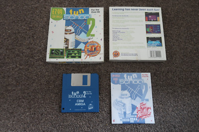 Fun School 2 Over 8's By The Hit Squad ~ Original OVP Amiga Spiel