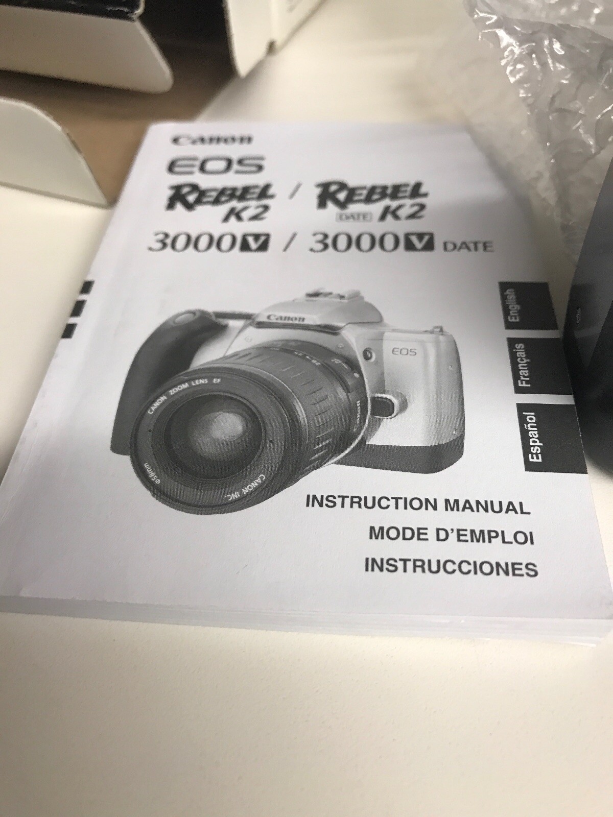 Canon EOS Rebel 2000 35mm SLR Film Camera with 28-80 mm lens Kit for sale  online | eBay