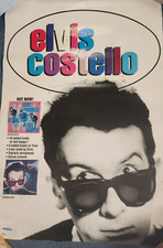 Original 1994 Elvis Costello Get Happy Trust Promo Rock Poster 24 x 36