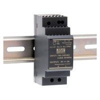 Meanwell HDR-30-48, Dc Ac Hutschienen-Netzteil, Din, 36W 48V 0,75A