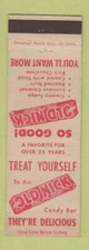 Matchbook Cover - Old Nick Candy Bar