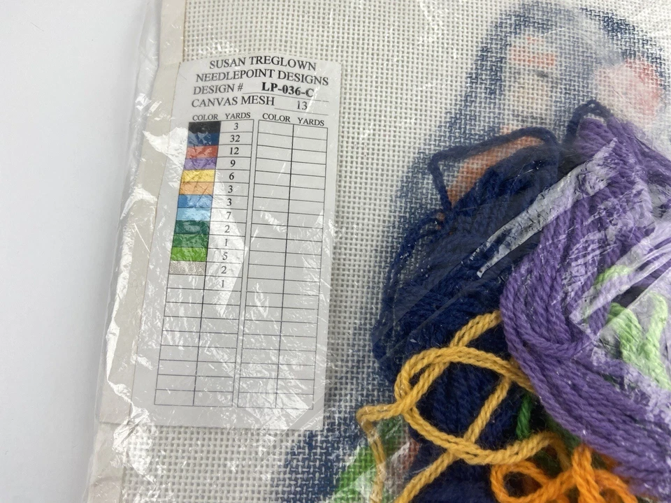 Unbranded Needlepoint Tapestry Canvas Two  Wisemen 9in By 8in 13 Count LP-036-C - Image 3 of 4