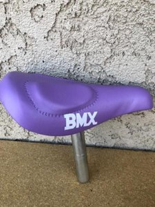 bmx seat purple