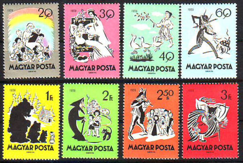 HUNGARY - 1959. Fairy Tales - MNH - Picture 1 of 1
