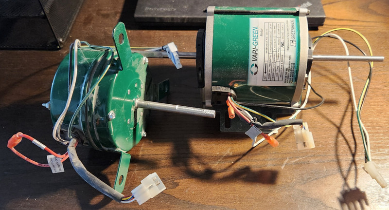 Greenheck Motor 328174 + 329508 Pair