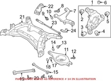 Genuine OEM Rear Alignment Camber Adjusting Eccentric For Nissan 5522752F1B