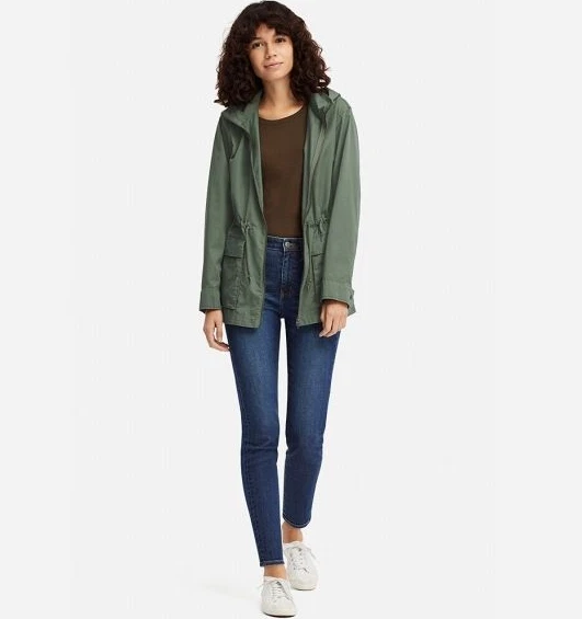 Uniqlo women store cotton parka