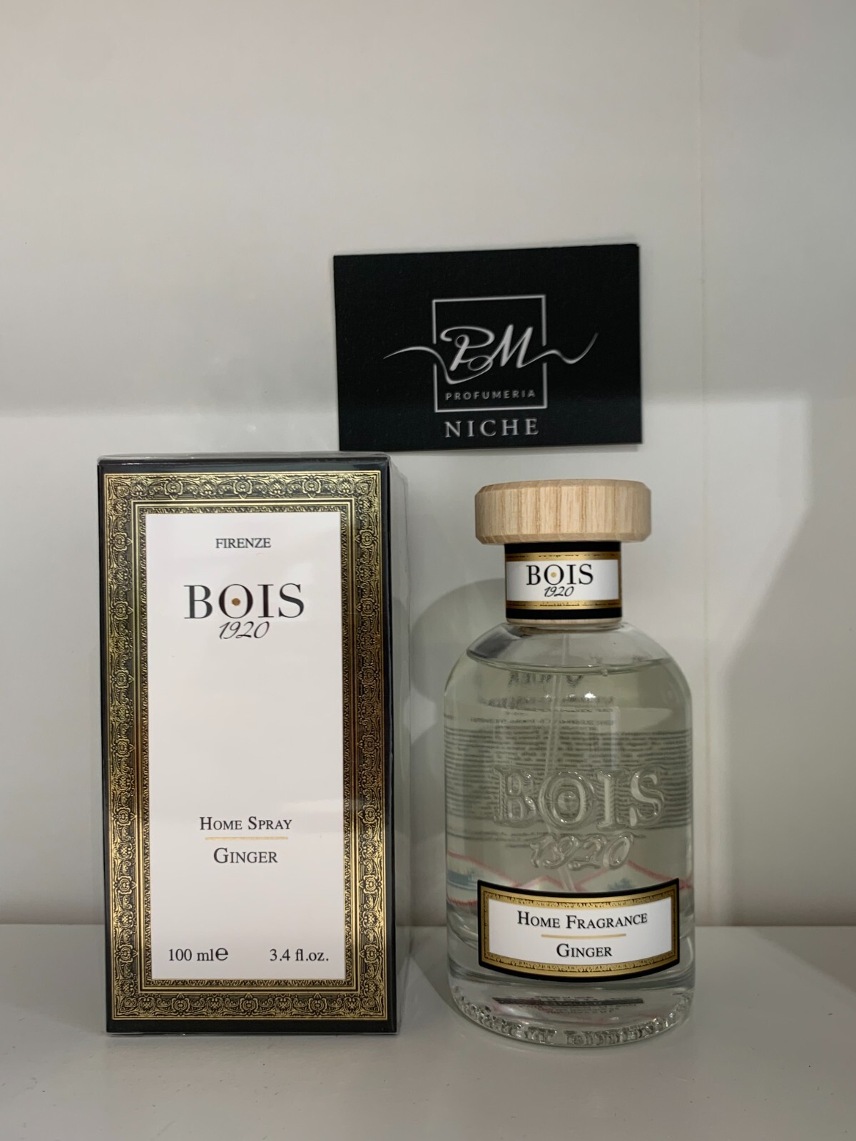 Bois 1920 Ginger Spray 100ml - Benessere per Casa e Lenzuola