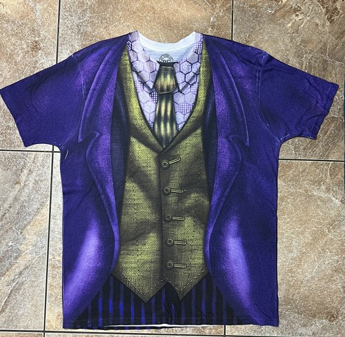 EUC DC Comics Joker Cosplay Batman 