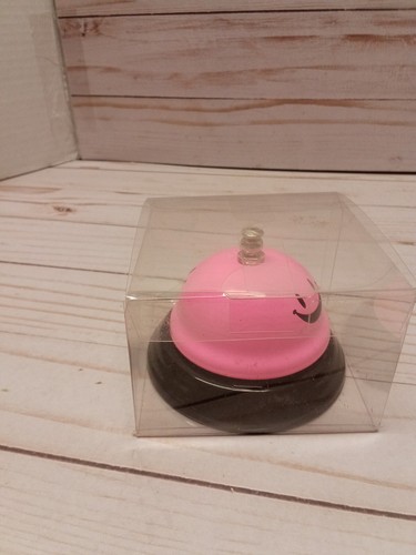 Little Pink Smiling Call Bell Great for your counter if you are away New - Picture 2 of 5