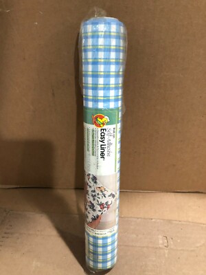 VINTAGE-ROLL-ON SELF-ADHESIVE EASY LINER 12: X 18 FT NO PAPER BACKING PEEL