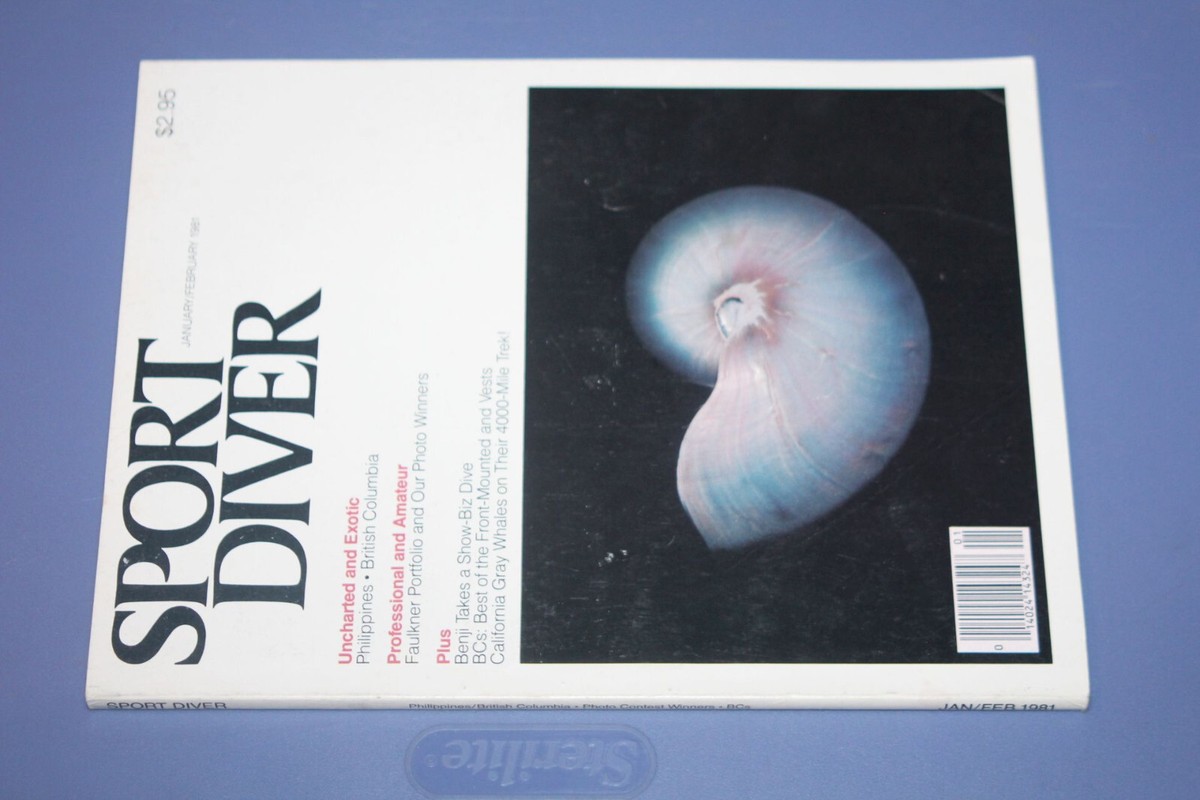 Sport Diver Jan Feb 1981 SCUBA Skin Diving Underwater Magazine
