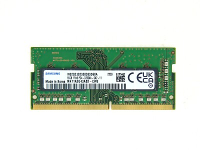 HP L47726-001 Samsung 16GB PC4-3200AA DDR4 SODIMM Memory RAM