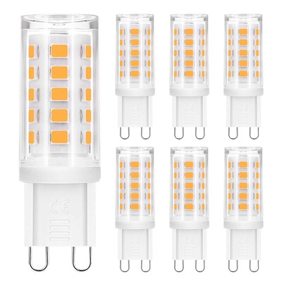 G9 LED Lampe 4W Warmweiß 3000K Leuchtmittel Ersatz 40W Halogenlampe 400 Lumen...