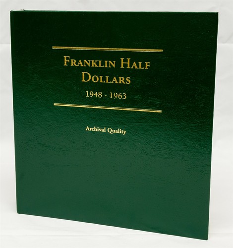 Empty Littleton 1948-1963 Franklin Half Dollars Binder Album Number LCA6