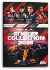 TOPPS Formula 1 2025 Complete Set of 156 Stickers + 40 Page Album New!!!
