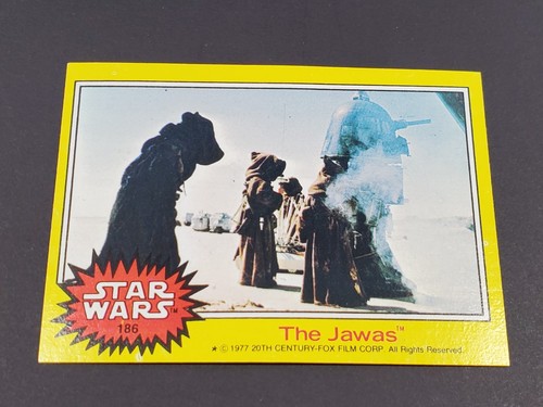 1977 Topps Star Wars #186 The Jawas — Raw