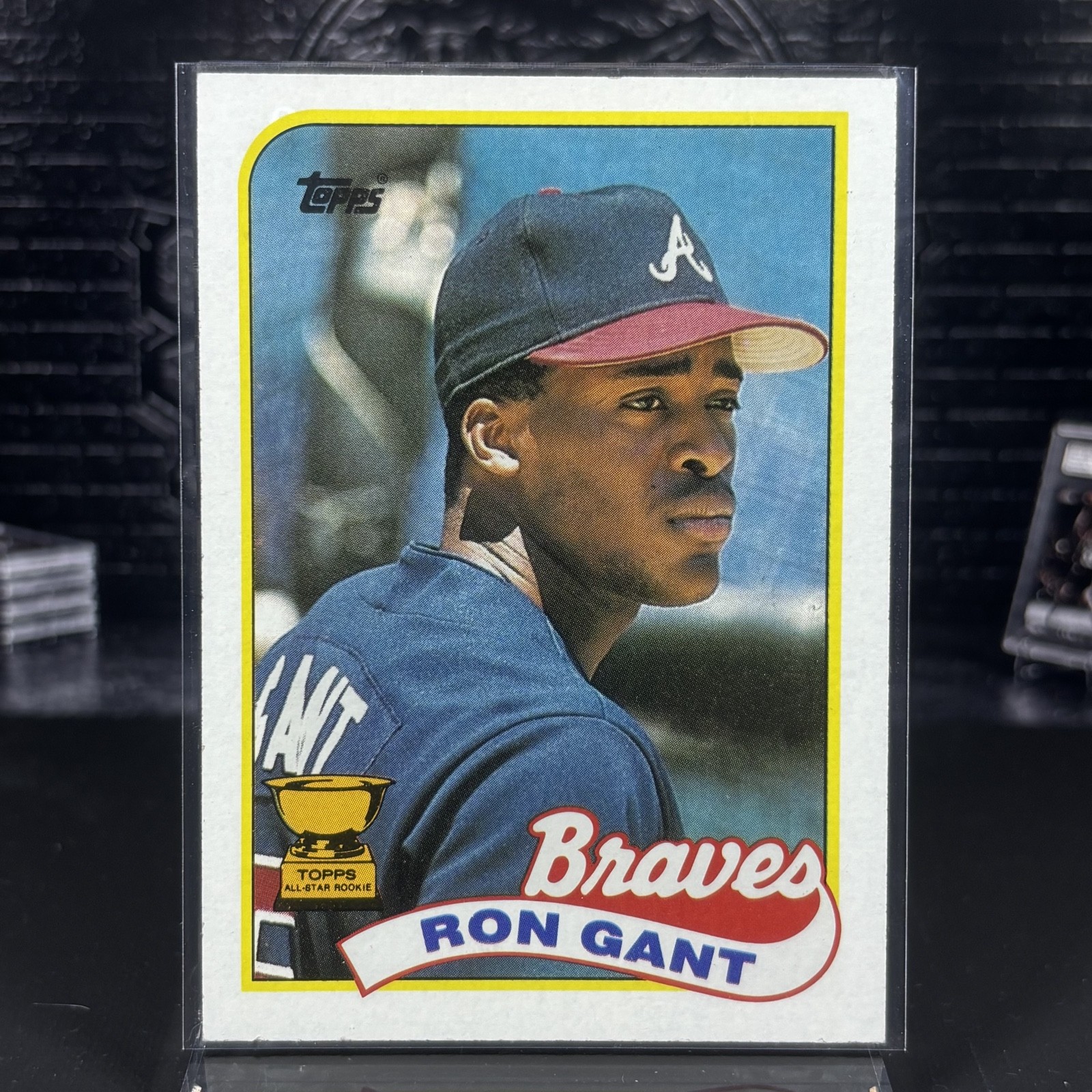 1989 Topps - Ron Gant #296
