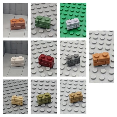 LEGO  6x Mauerstein Basic Brick 1x2 98283 - Versch. Farben