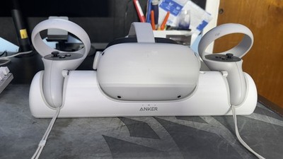 Meta Oculus Quest 2 128GB w/ Anker Charging Dock