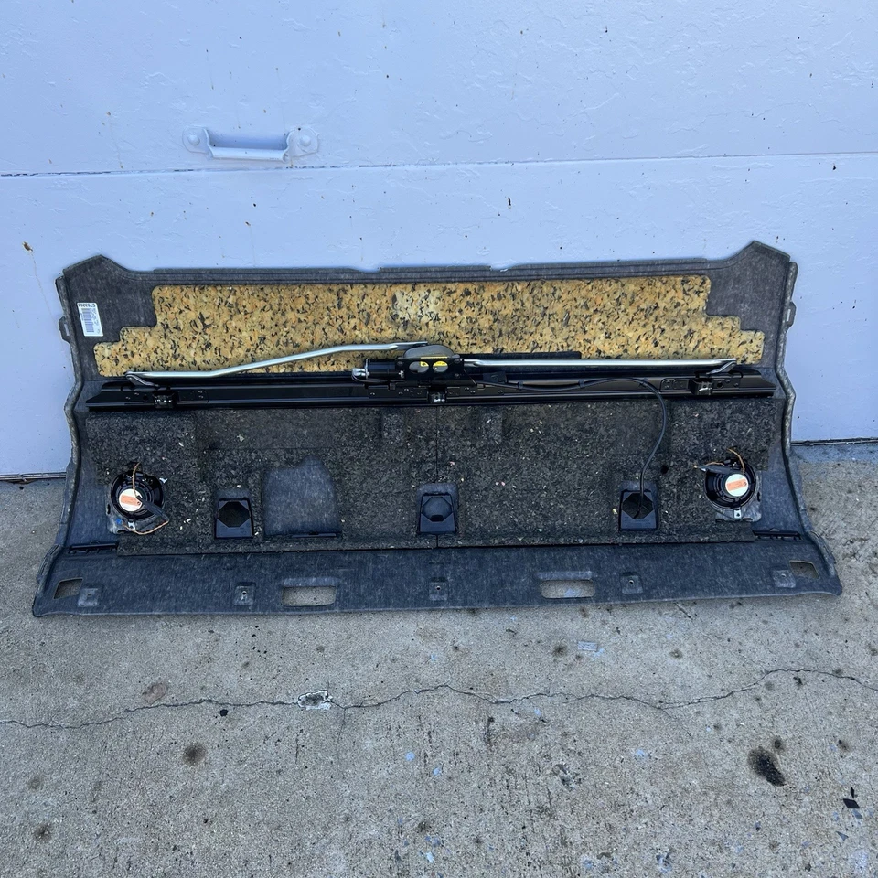 11-16 BMW F10 SERIE 5 VENTANA TRASERA PANTALLA ALTAVOCES TRASEROS CUBIERTA TRASERA PAQUETE EMBELLECEDOR Foto 4 de 4