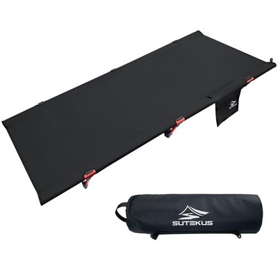 Portable Camping Cot, Ultralight & Easy to Set Up, for Outdoor Hiking Travel ...