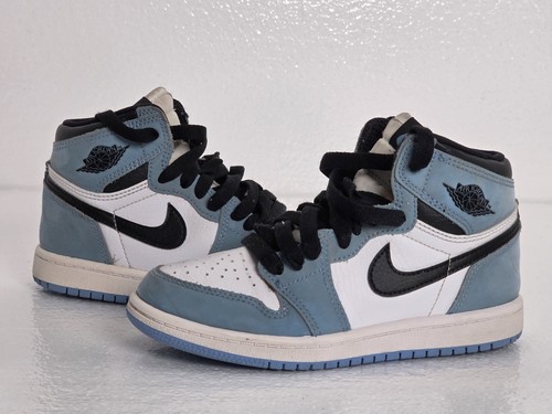 Nike Air Jordan 1 Retro High OG Sneakers Shoes Blue White AQ2664-134 SZ 13C - Picture 2 of 8