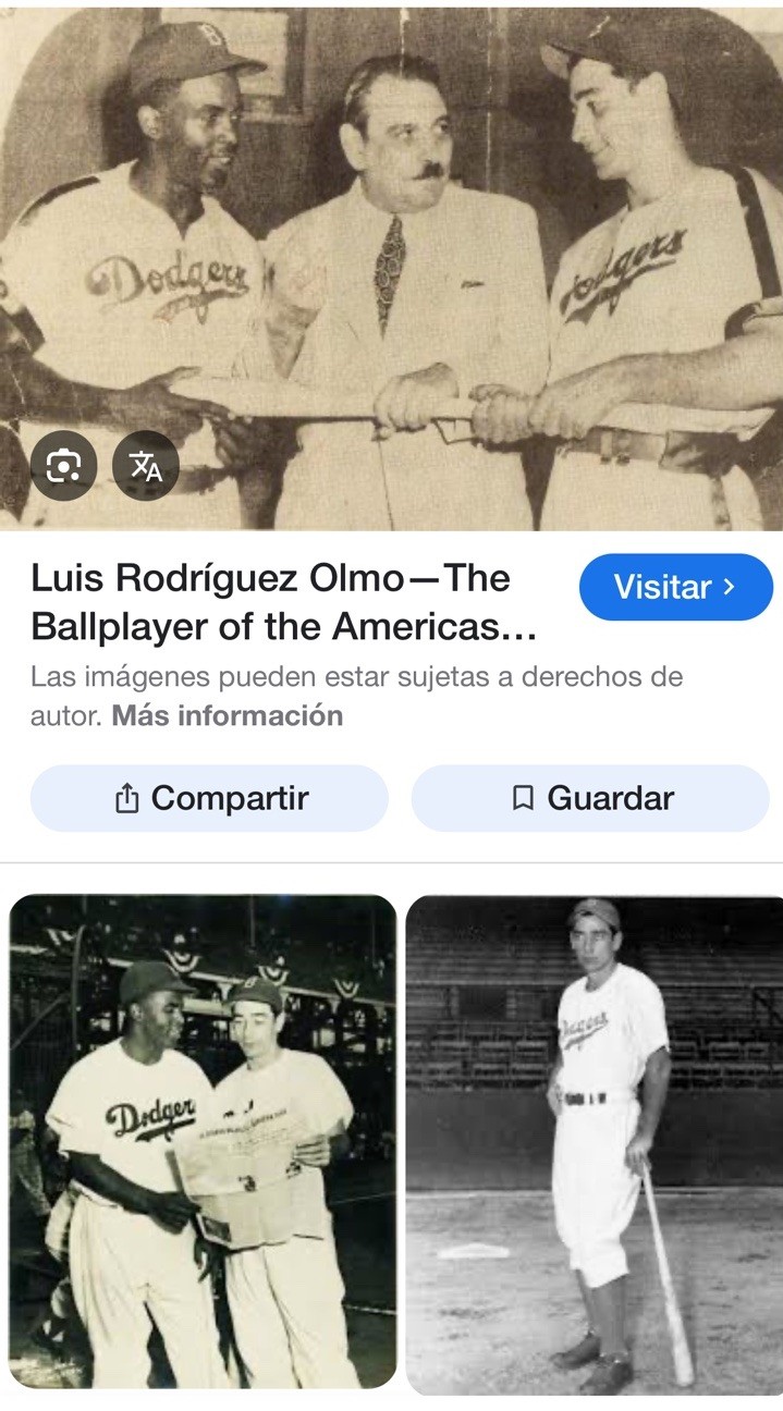 L@@K PUERTO RICO CONTRACT  1958-59 BASEBALL  LUIS RODRIGUEZ OLMO SIGNED