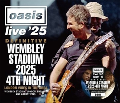 OASIS / CAST / RICHARD ASHCROFT - DEFINITIVE WEMBLEY STADIUM 2025