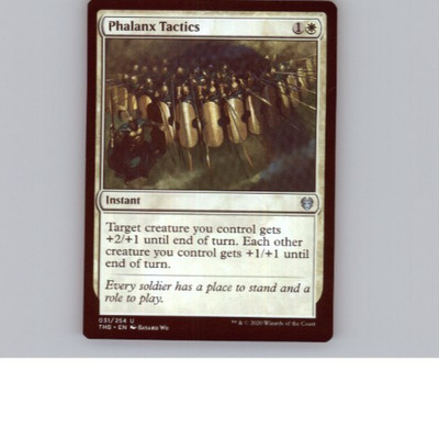 MTG - Phalanx Tactics - Free P+P 